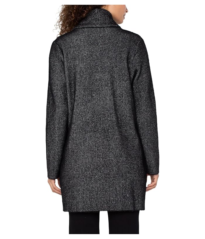 Liverpool Los Angeles Long Sleeve Open Knit Shawl Sweater Coat - Image 2