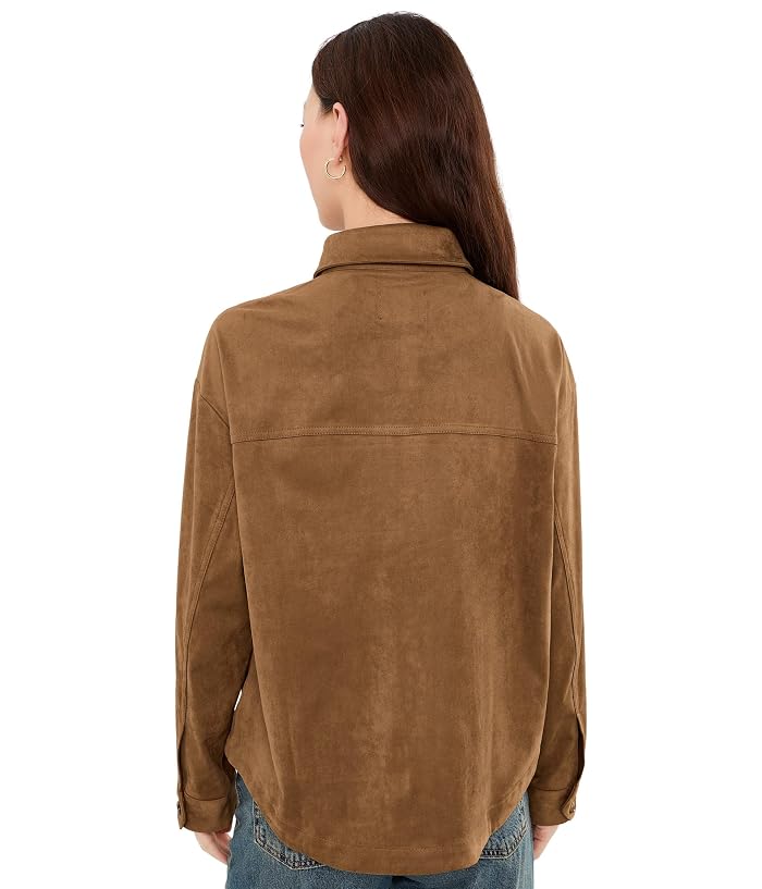 KUT from the Kloth Ellie Faux Suede Jacket - Image 4