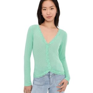 Free People Big Love Rib Cardi
