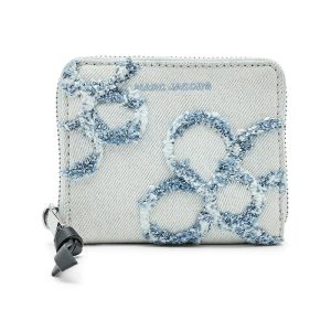 Marc Jacobs The Daisy Denim Mini Compact Wallet