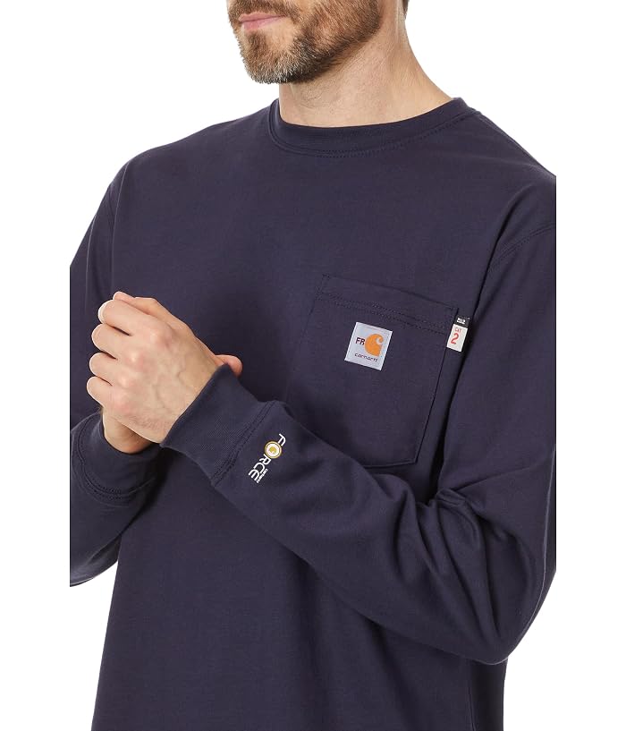 Carhartt Flame-Resistant (FR) Force Cotton Long Sleeve T-Shirt - Image 3