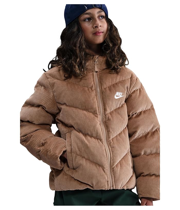Nike Kids Sportswear All Day Play Therma-FIT Loose-Fit Puffer Jacket (Little Kid/Big Kid) - Image 3