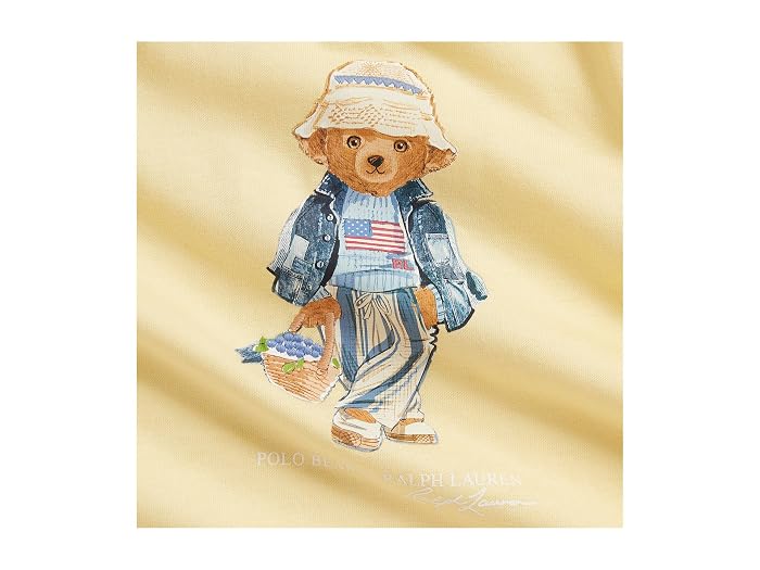 Polo Ralph Lauren Kids Polo Bear Cotton Jersey Dress & Bloomer (Infant) - Image 3