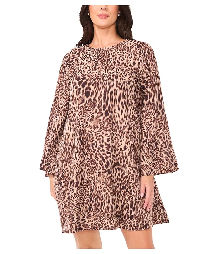 Vince Camuto Bell Sleeve Mini A-Line Dress