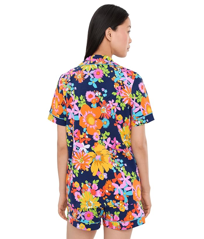 Bedhead PJs Short Sleeve Shorty Cotton Knit Pajama Set - Image 4