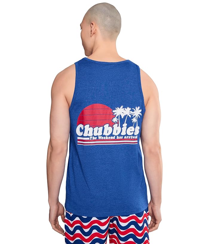 Chubbies The Ol' College Try (non Pocket Graphic Tank) - Image 4