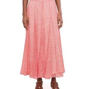 Vince Camuto Waist Band With Back Elastic Circular Skirt