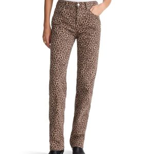 Madewell Longline Straight Jean in Dark Mocha