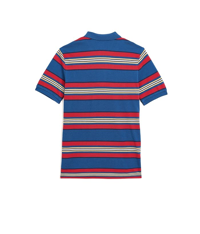 Polo Ralph Lauren Kids Striped Cotton Mesh Polo Shirt (Big Kid) - Image 2