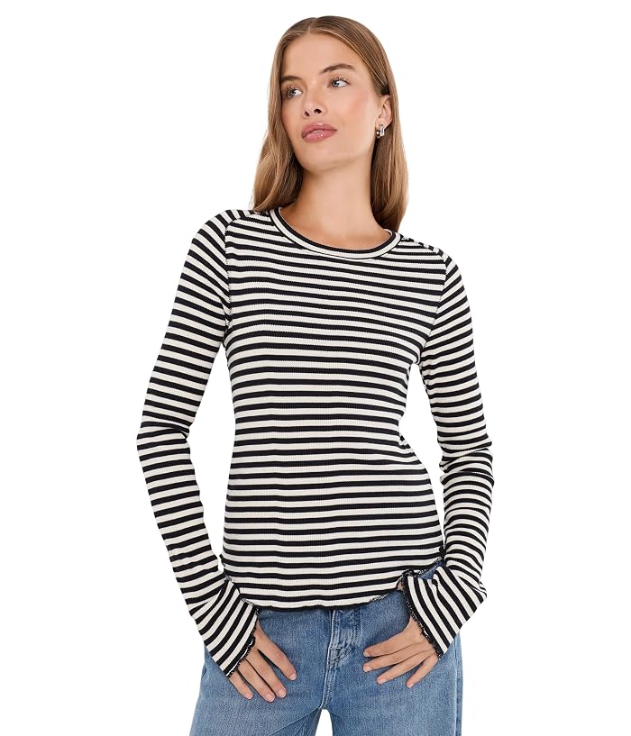 Free People Easy Does It Striped Tee