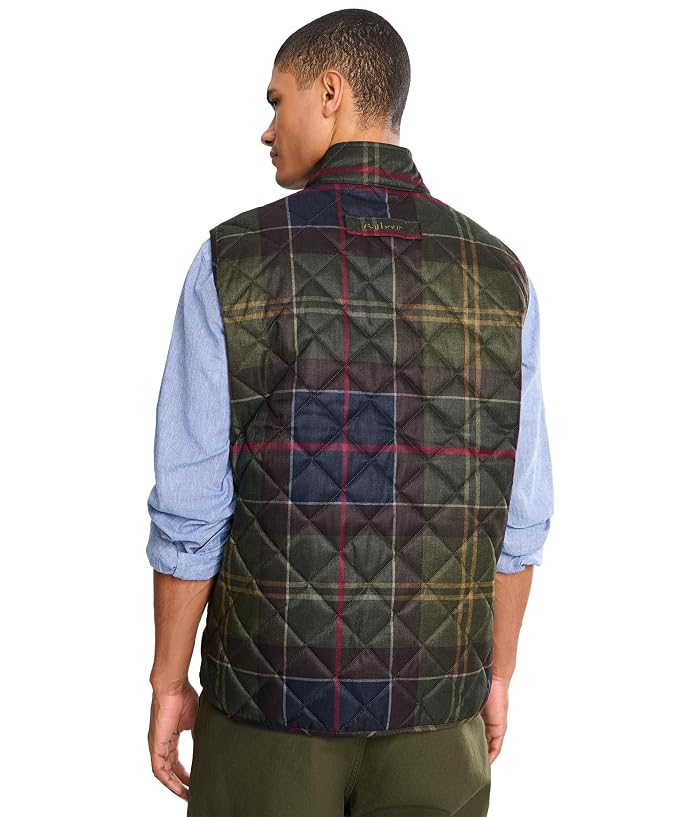 Barbour Icons Tartan Lowerdale Quilted Gilet - Image 4