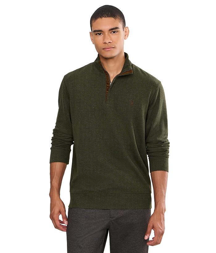 Polo Ralph Lauren Herringbone-Print Luxury Pullover