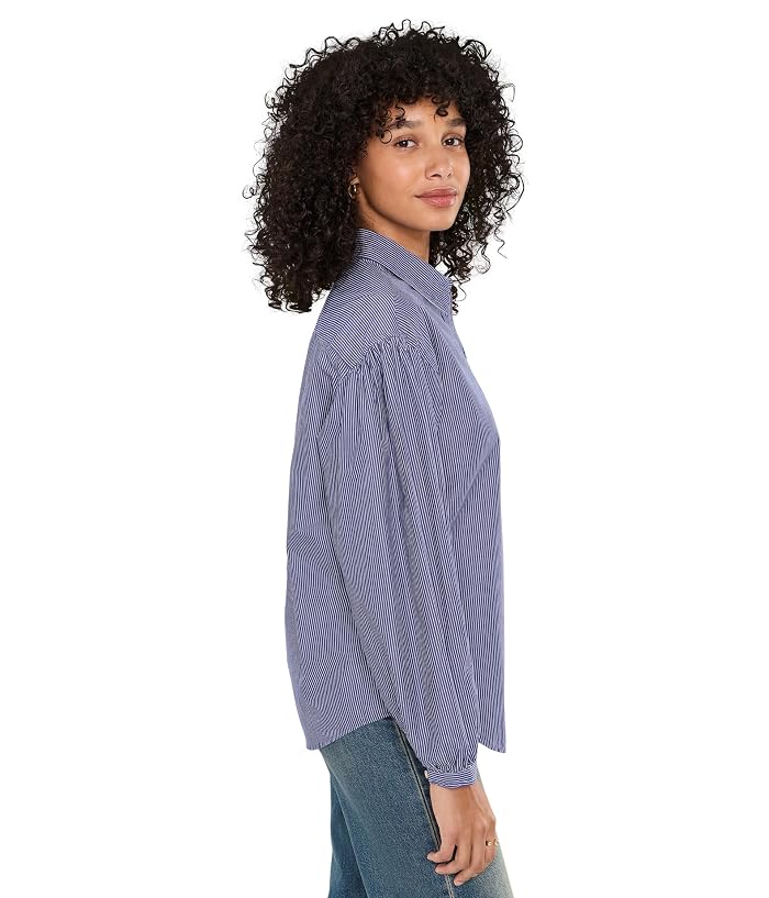 Faherty Coastal Poplin Suki Blouse - Image 3