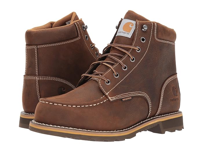 Carhartt 6" Waterproof Non-Safety Moc Toe Lug Boot