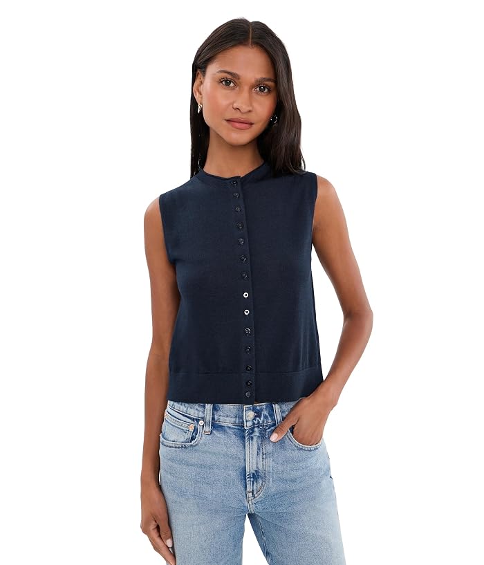Madewell Boatneck Sleeveless Sweater