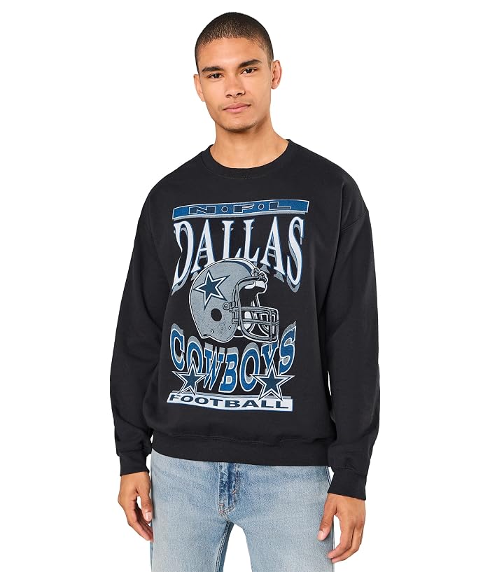 Junk Food Clothing NFL Dallas Cowboys Helmet Crew Fleece