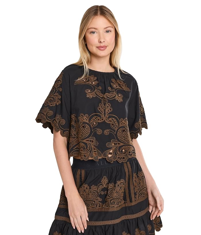AllSaints Miriam Emb Top
