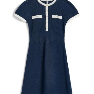 Janie and Jack Ribbed Sweater Dress (Toddler/Little Kid/Big Kid)