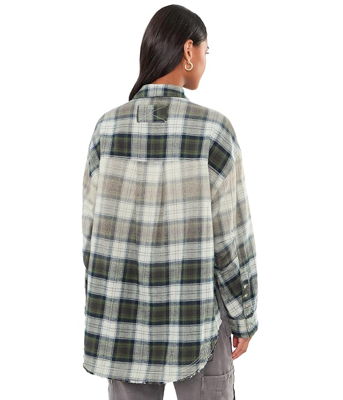 Free People Alexi Plaid Shirt - Image 4