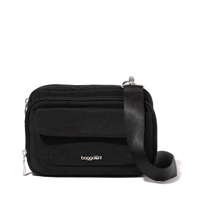 Baggallini Modern Double Zip Crossbody