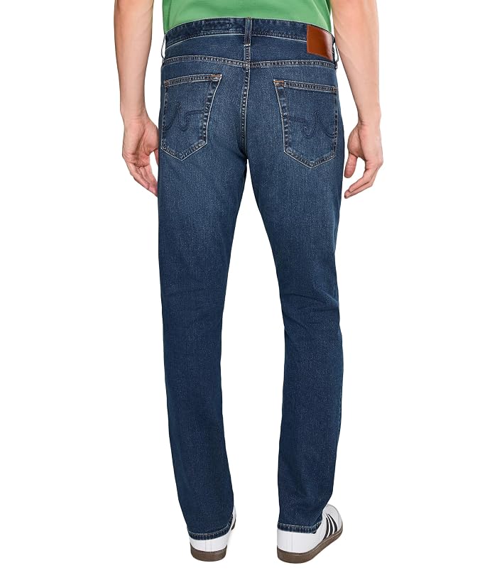 AG Jeans Everett Slim Straight Jeans in Blue Train - Image 4
