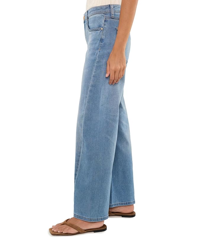 KUT from the Kloth Petite Jean High-Rise Wide Leg - Image 3
