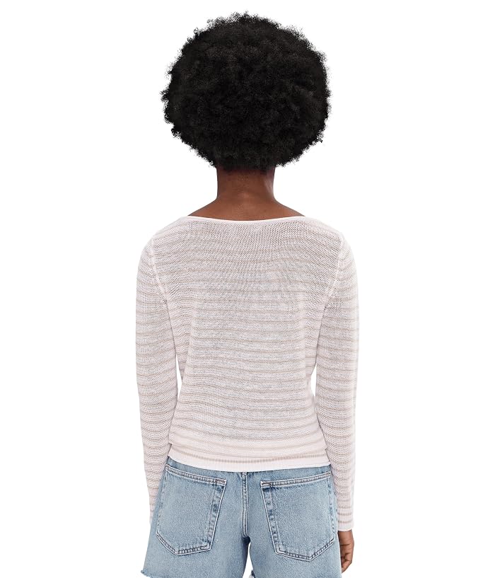 Tommy Bahama Cedar Linen Stripe Bateau Neck Sweater - Image 4