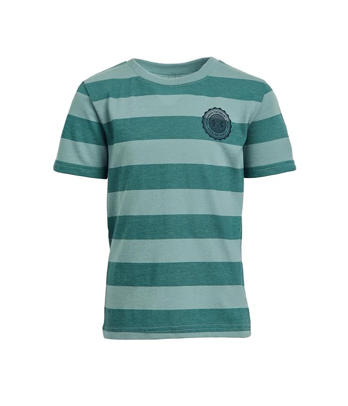 Under Armour Kids Printed Stripe Short Sleeve (Little Kid)
