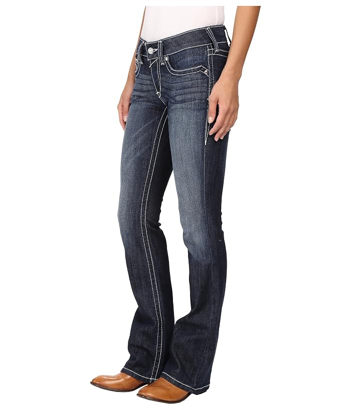 Ariat R.E.A.L. Bootcut Rosey Whipstitch Jeans in Lakeshore - Image 2