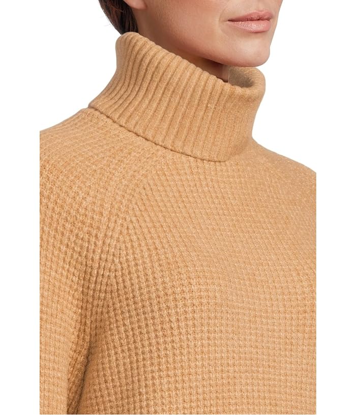 L.L.Bean SuperSoft Waffle Turtleneck Sweater - Image 4