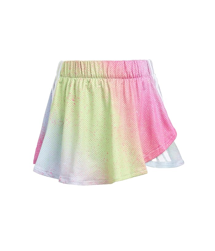 adidas Kids Sleeveless Box Tee Aop Faux Wrap Skort Set (Toddler/Little Kid)