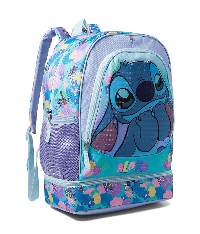 BIOWORLD Kids Lilo & Stitch Backpack Set (Little Kid/Big Kid)