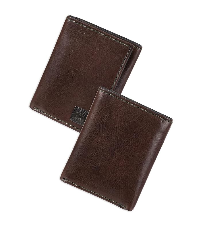 Levi's® Levi's Men's Trifold Wallet-Sleek and Slim Includes Id Window and Credit Card Holder - Image 2