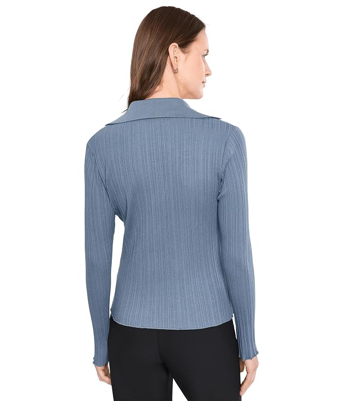 Vince Variegated Rib Polo - Image 4