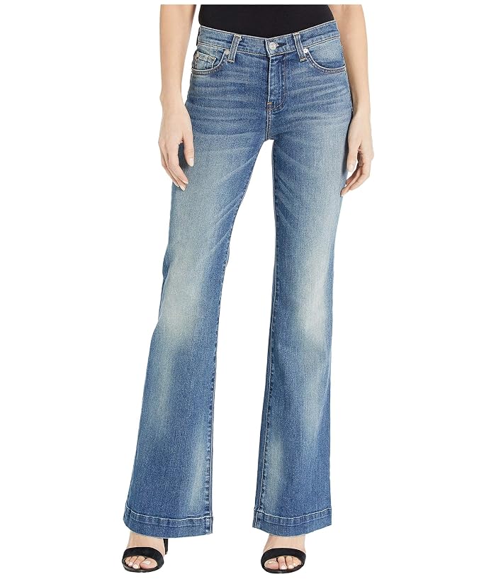 7 For All Mankind Luxe Vintage Dojo in Distressed Authentic Light