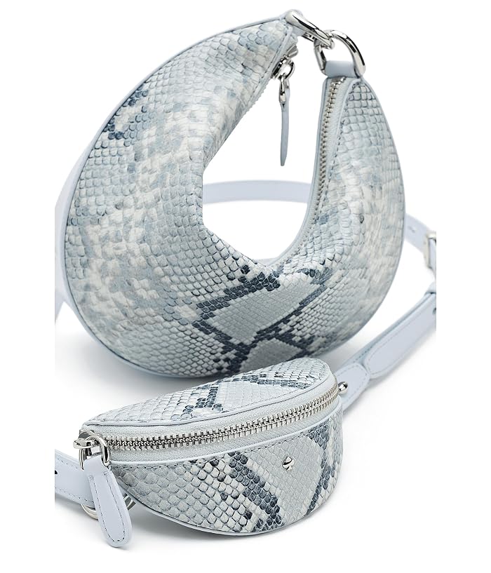 Kate Spade New York Duo Snake Embossed Leather Crossbody Bag - Image 4