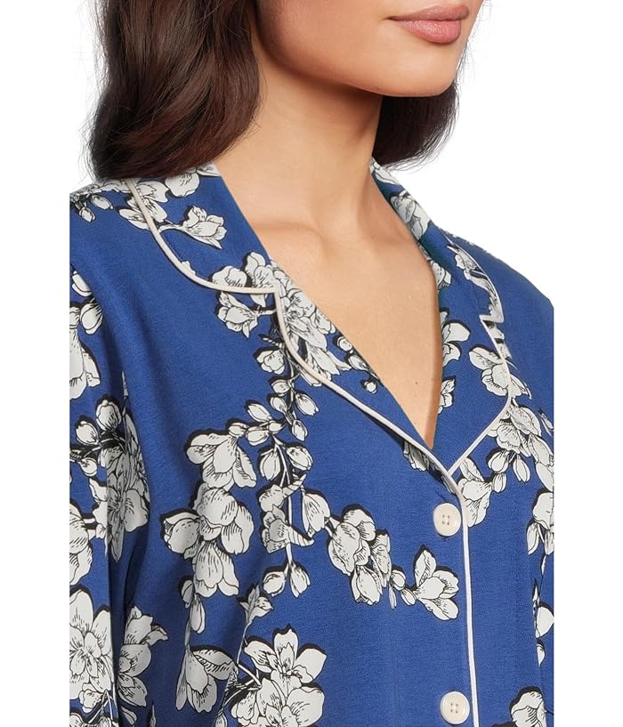 Bedhead PJs Long Sleeve Classic Notch Collar Pajama Set (Cotton Spandex) - Image 4