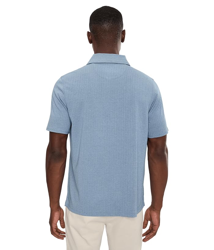 Johnston & Murphy Finn Ribbed Zip Polo - Image 4