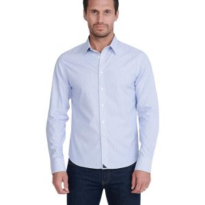 UNTUCKit Long Sleeve Wrinkle Free Bordeaux