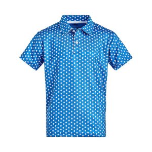 ChalkTalk SPORTS Baseball Short Sleeve Polo Shirt (Little Kid/Big Kid)
