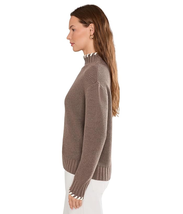 Vince Camuto Turtle Neck with Whip Stitch - Image 3