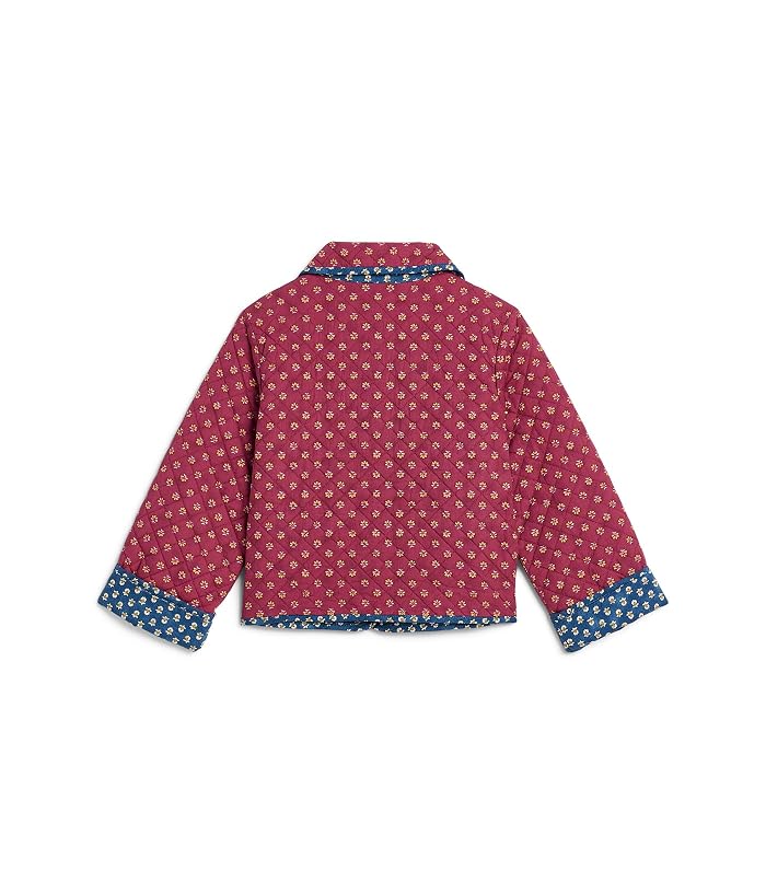 Polo Ralph Lauren Kids Floral Quilted Reversible Poplin Jacket (Toddler/Little Kid) - Image 2