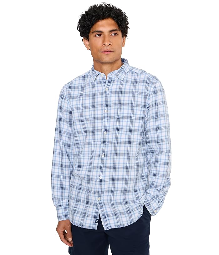 Vineyard Vines Sandstone Plaid Island Cotton Shirt