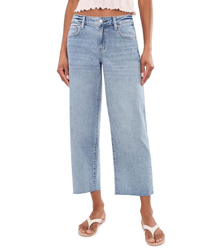 DAZE Keeper Crop Low Rise Straight Cropped in Obviously Vintage