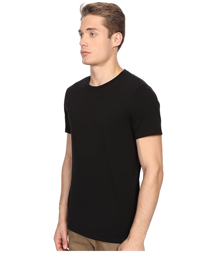 Vince Short Sleeve Pima Cotton Crew Neck Shirt - Image 2
