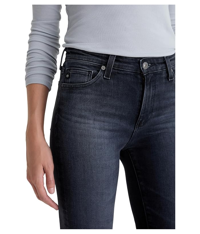 AG Jeans Mari Mid Rise Slim Straight Jean In Glitch - Image 3