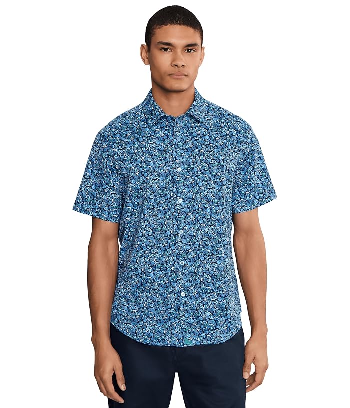 UNTUCKit Short Sleeve Zamora Performance Printed Shirt