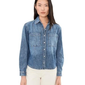 KUT from the Kloth Harley Denim Top