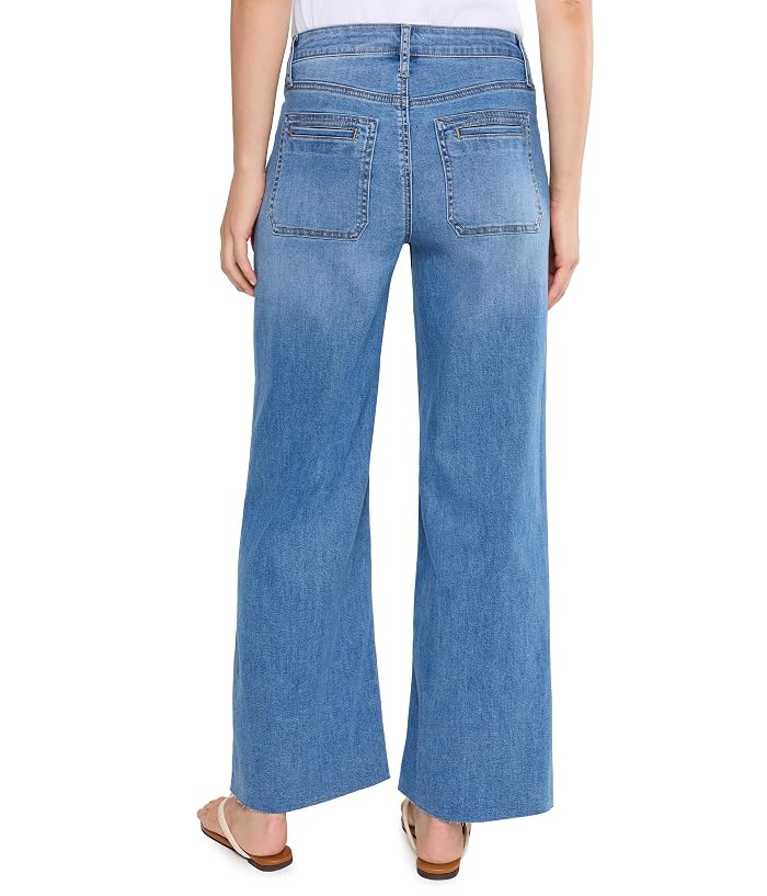 KUT from the Kloth Meg High-rise Wide Leg In Sunny - Image 4