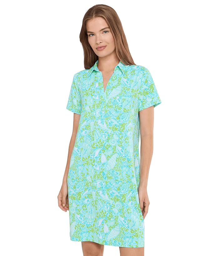 Lilly Pulitzer Dune Upf 50+ Short Sleeve